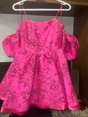 Pink Akita party dress